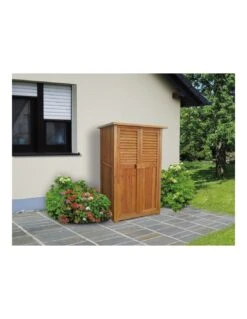 Armoire De Balcon WEKA 195A Lasurée Chêne Clair En Bois 14 Mm