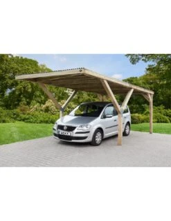 Carport WEKA Y 612 De 18.5 M² Traitée Autoclave