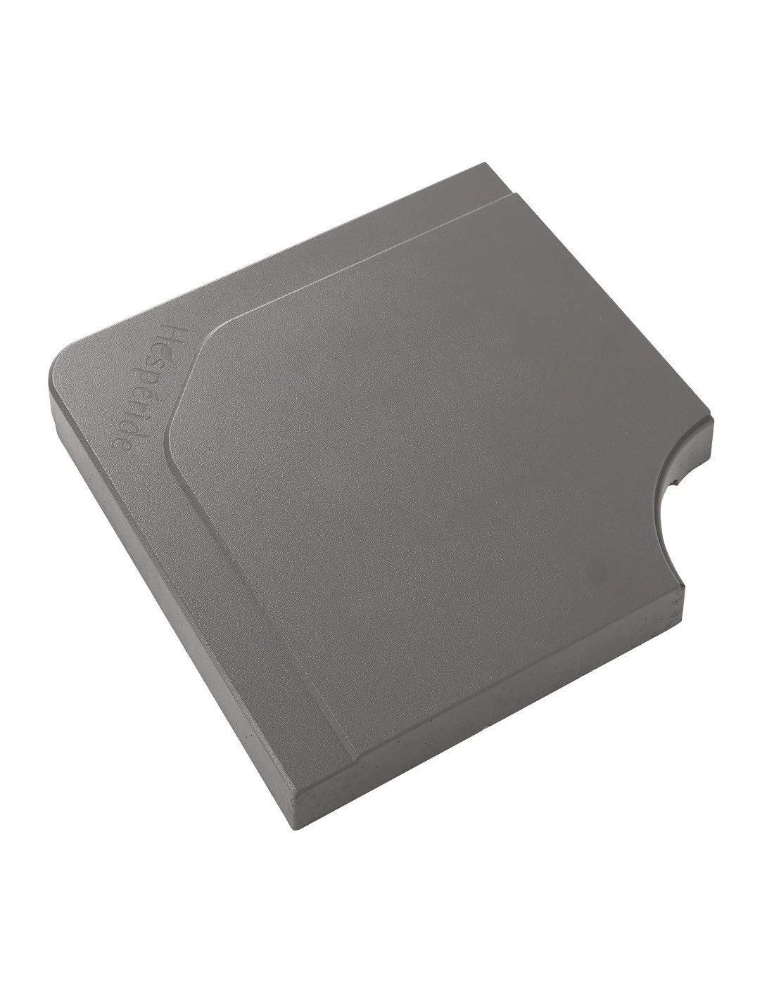 Dalle De Parasol Lisse Stacio 15kg Carrée - Béton - Taupe