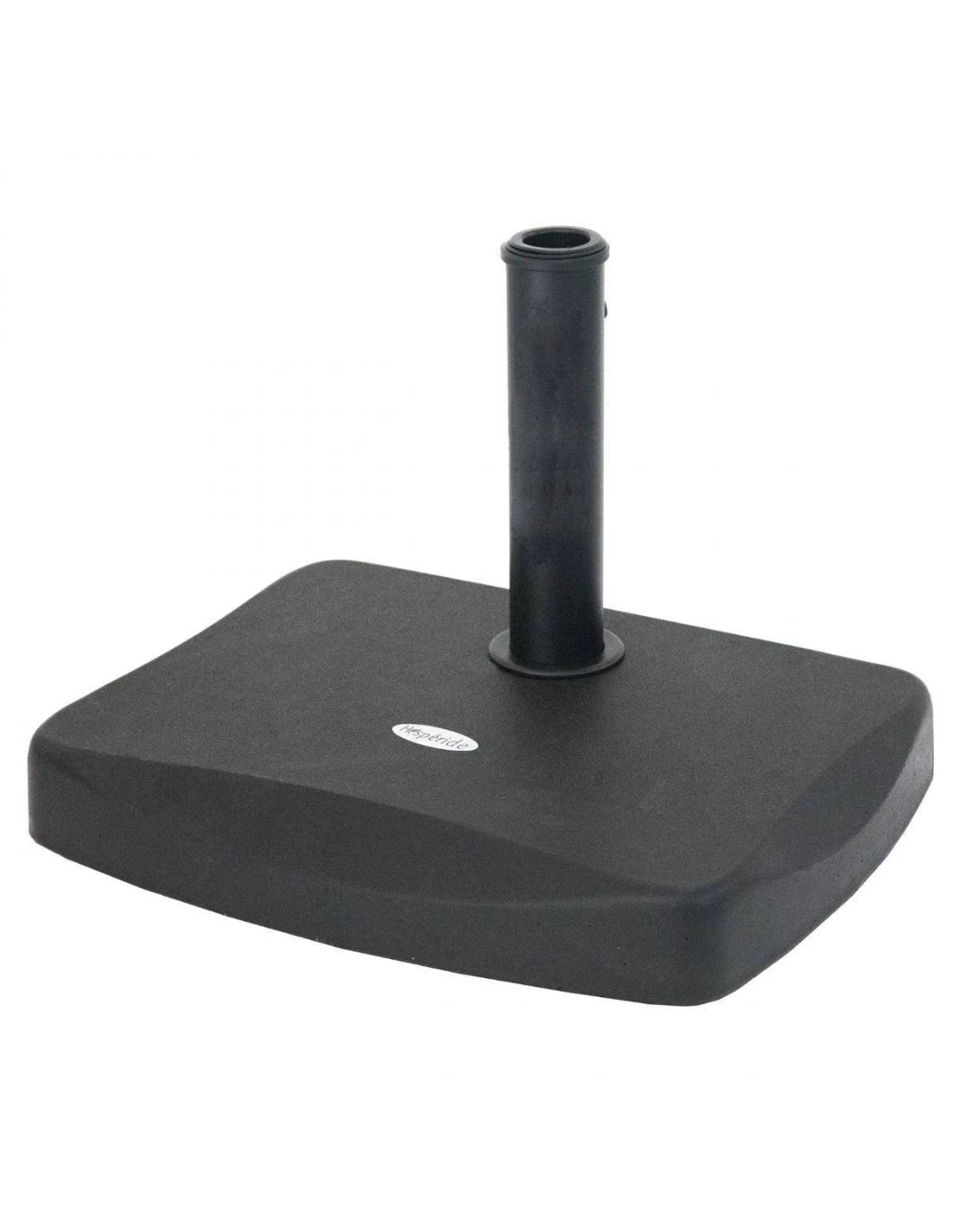 Demi-pied De Parasol En Acier Et Béton