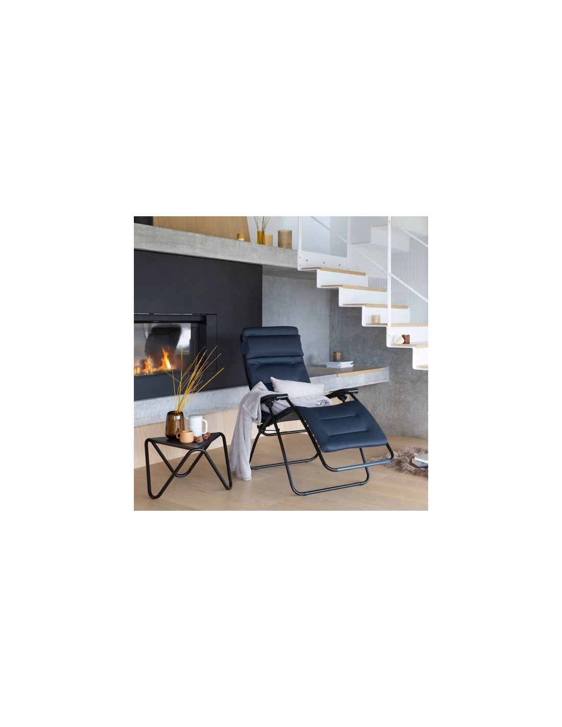 Lafuma Fauteuil Relax RSX Clip Air Comfort Acier – Image 4