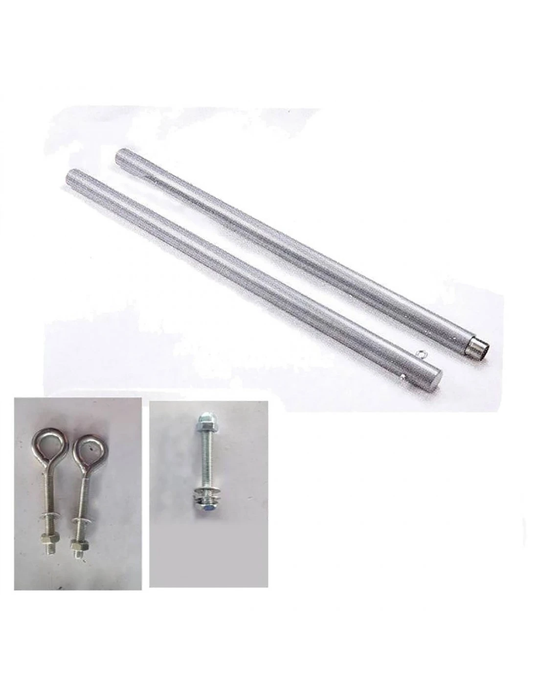 Mât De Fixation Pour Voile D'ombrage H.2,55 M - Graphite – Image 3