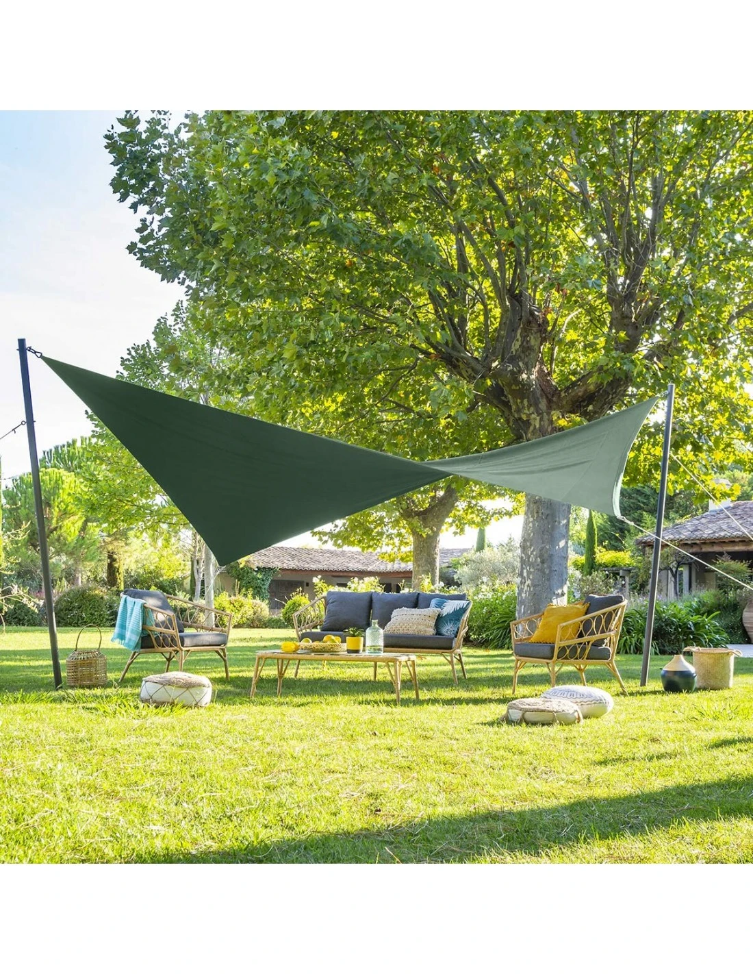 Mât De Fixation Pour Voile D'ombrage H.2,55 M - Graphite – Image 4