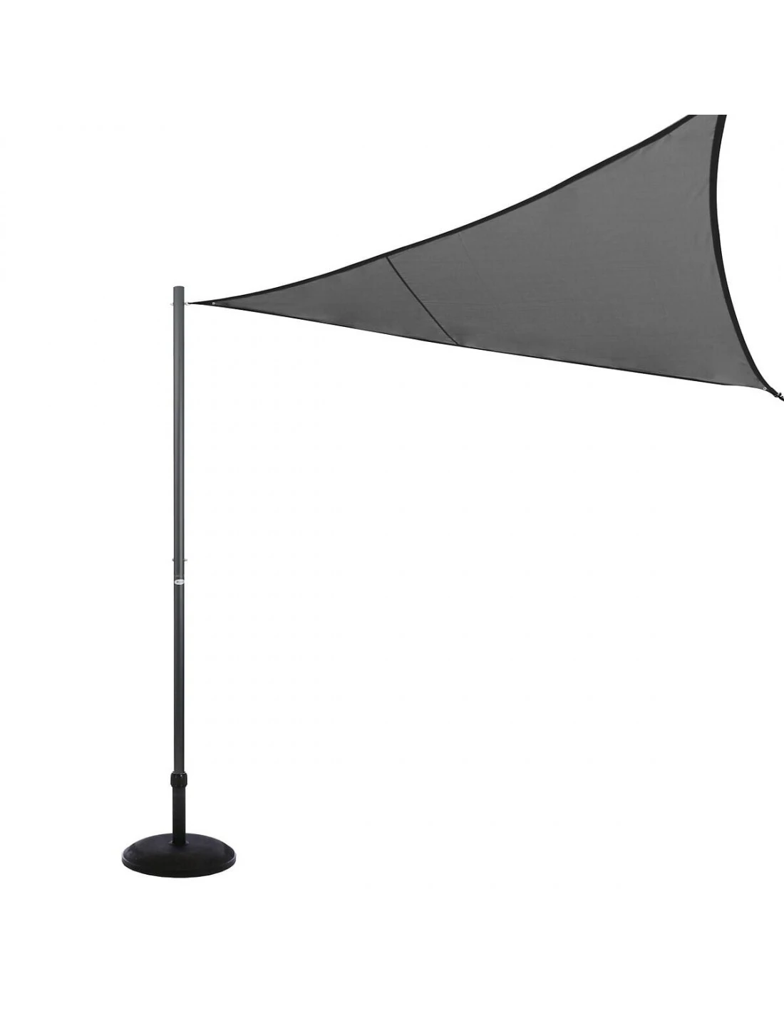 Mât De Fixation Pour Voile D'ombrage H.2,55 M - Graphite – Image 5
