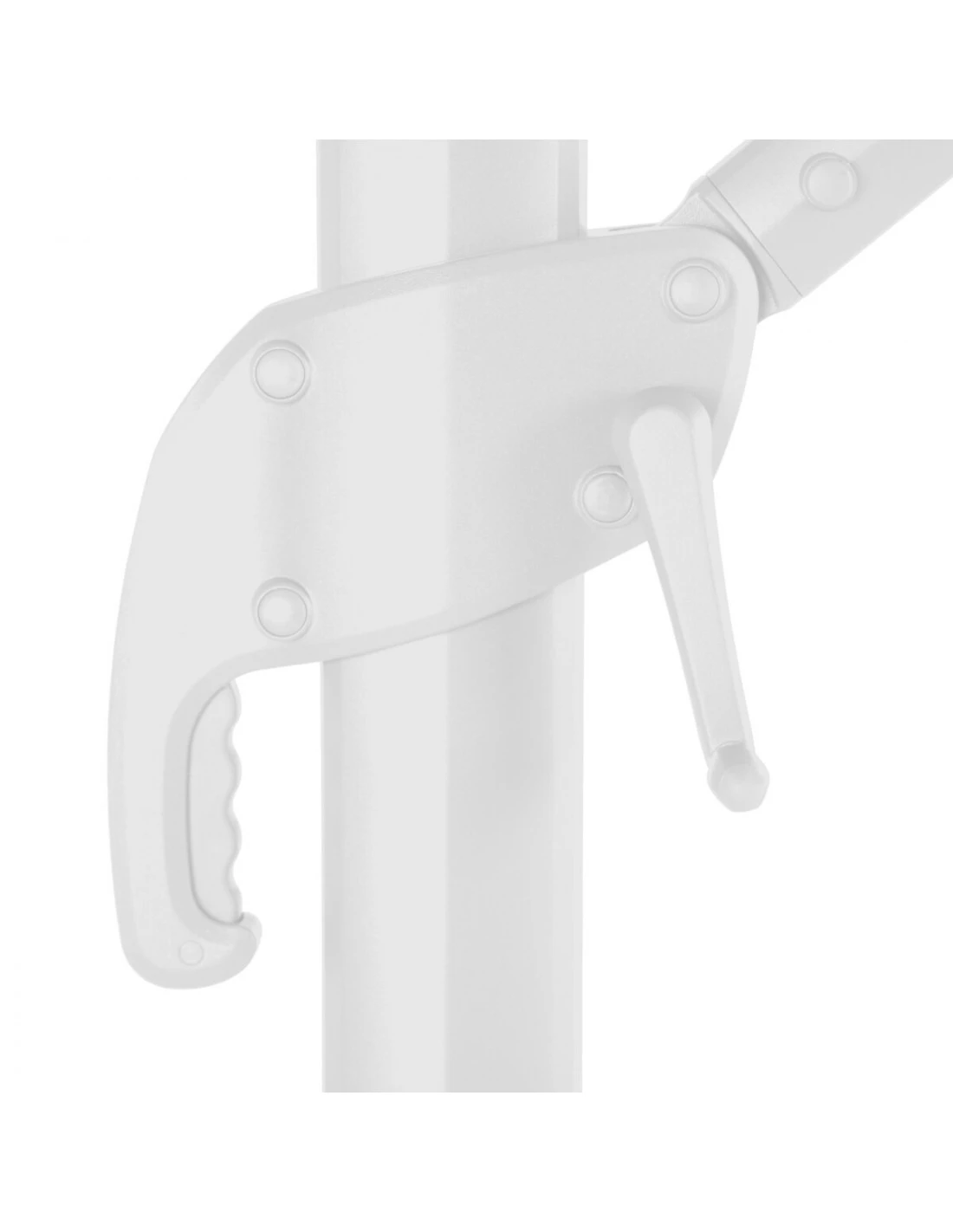 Parasol Déporté Elea 3x3 M Toile Olifen Noisette – Image 4