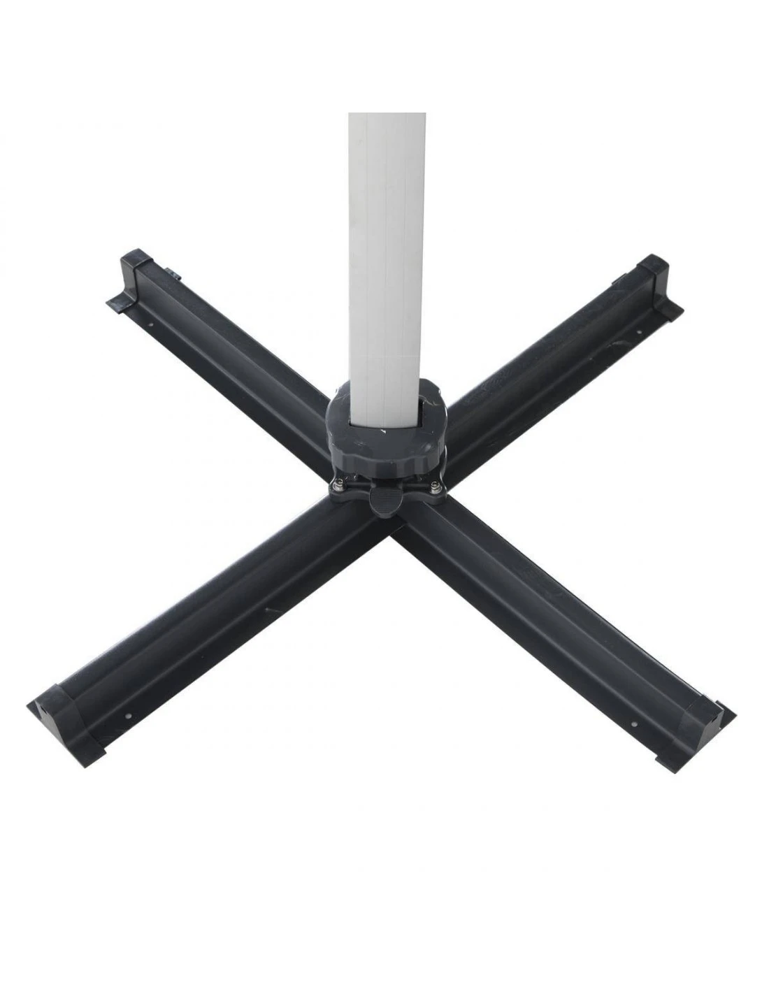 Parasol Déporté Équador 3x3 M Ardoise Avec LED – Image 5