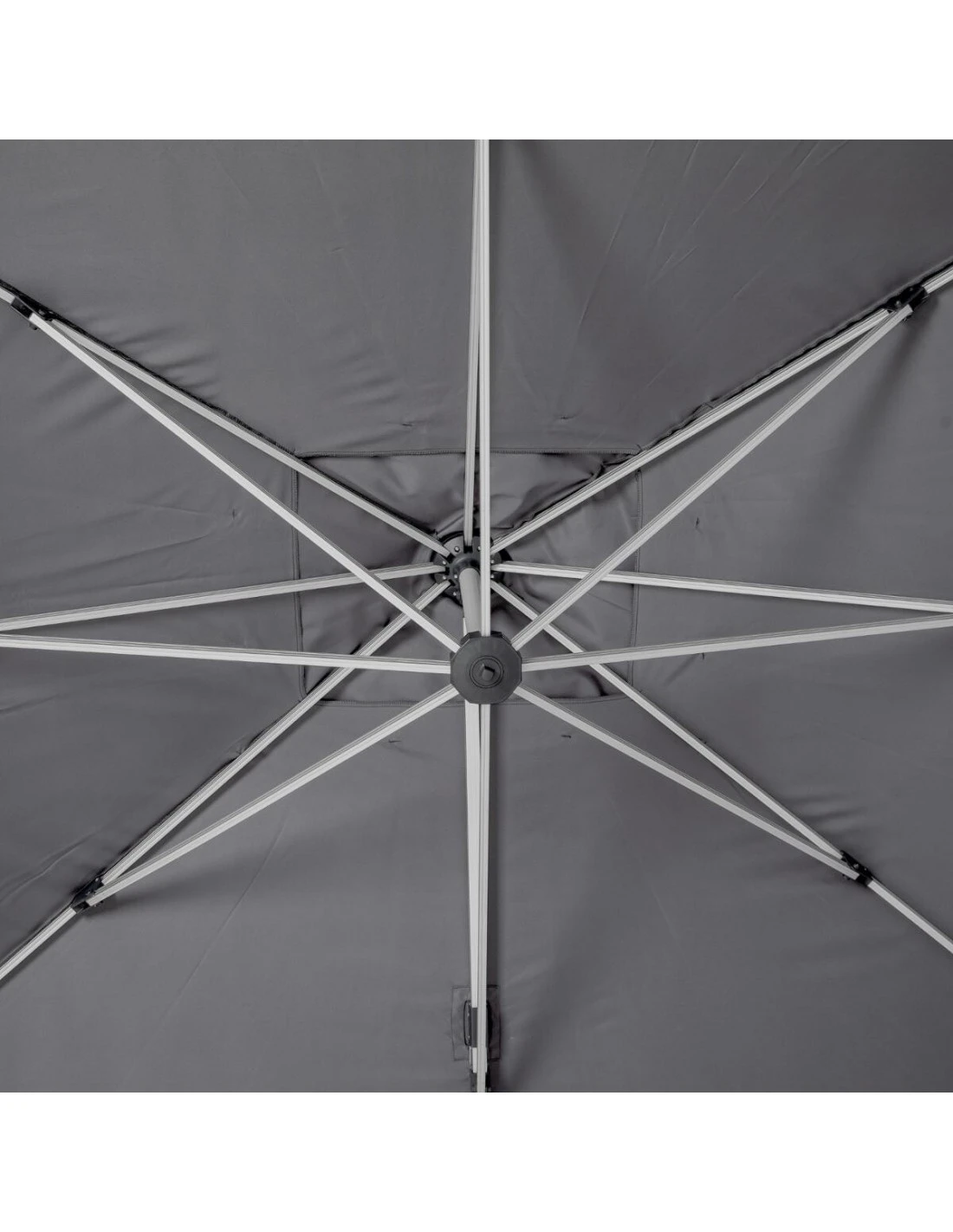 Parasol Déporté Équador 3x4 M - Ardoise – Image 5