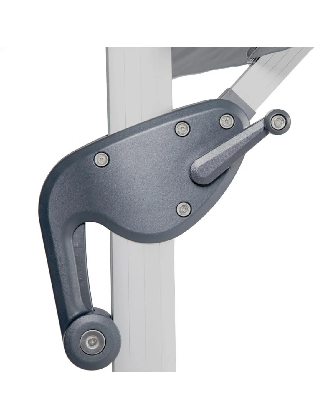 Parasol Déporté Équador 3x4 M - Ardoise – Image 6