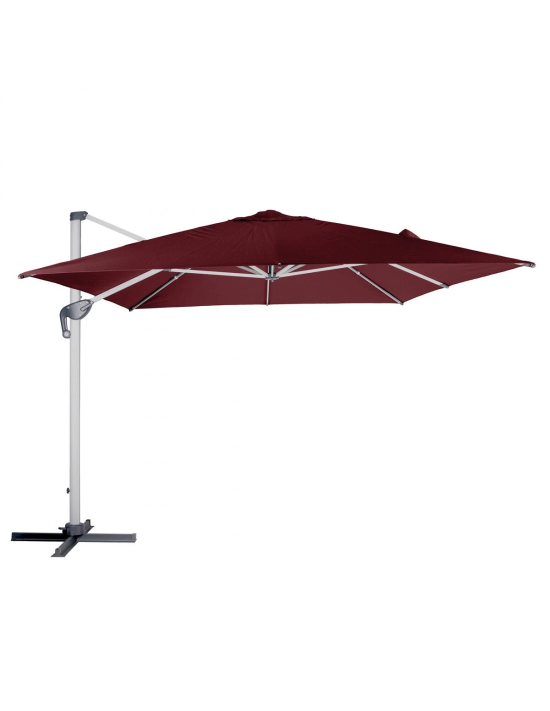 Parasol Déporté Équador 3x4 M - Bordeaux – Image 2