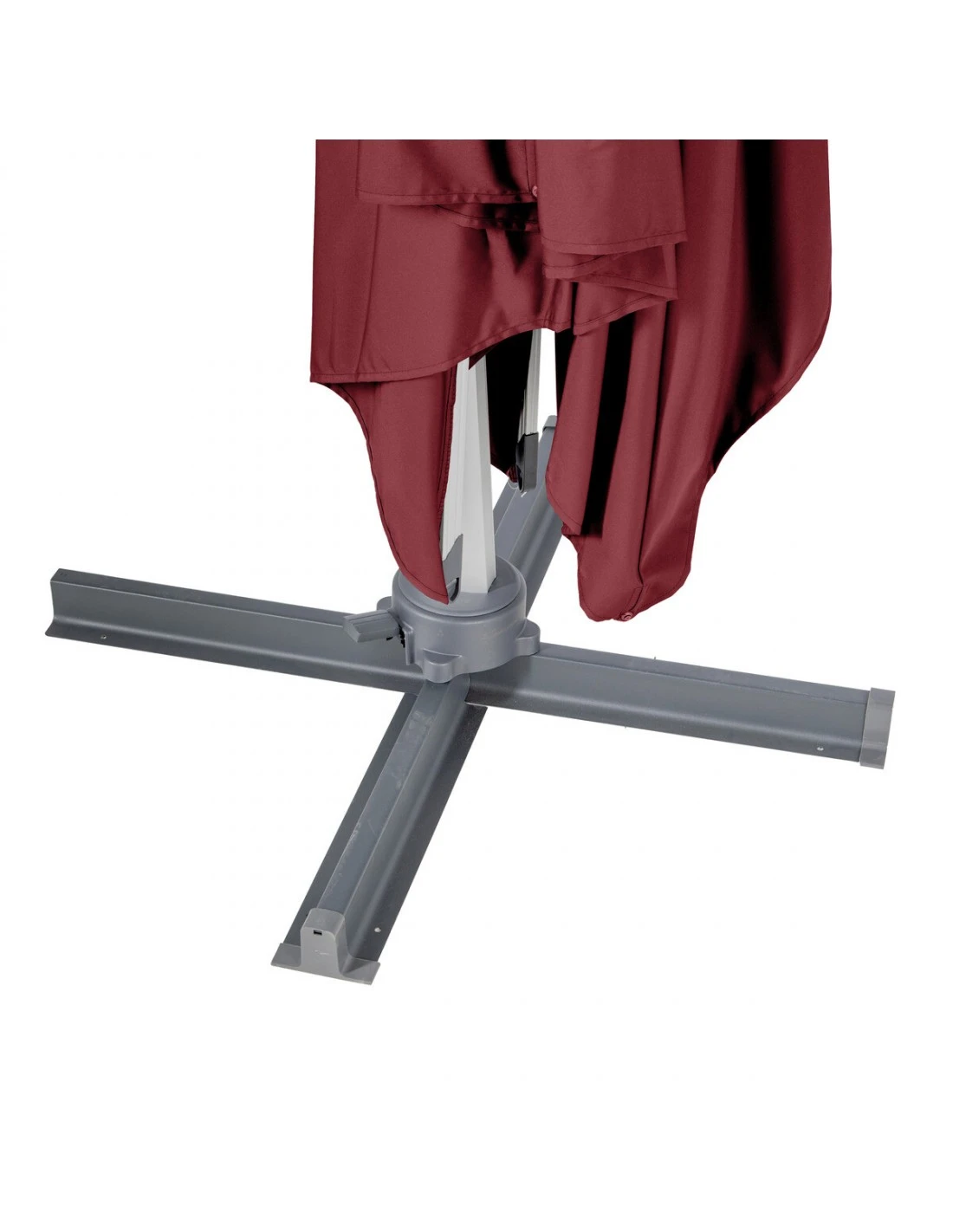 Parasol Déporté Équador 3x4 M - Bordeaux – Image 5