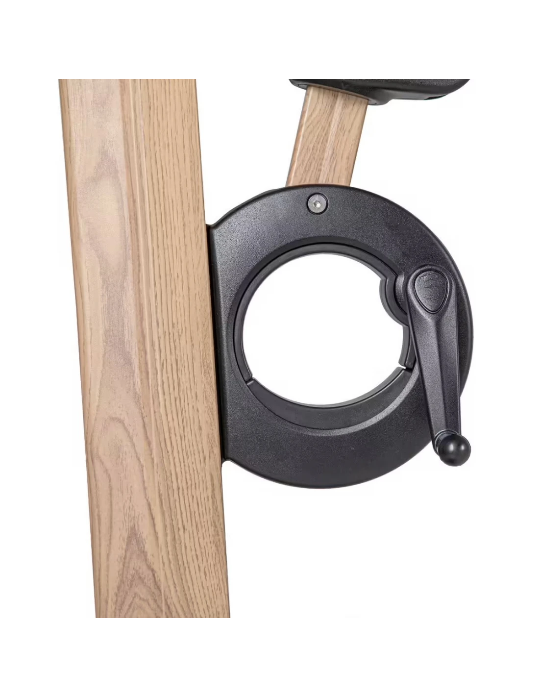 Parasol Déporté Soly 3 X 4 M Charbon - Mât Et Baleines Imprimés Effet Bois – Image 5