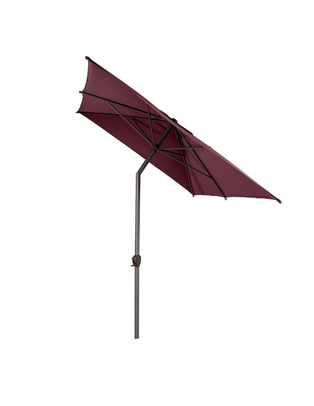 Parasol Droit Loompa Rectangulaire 2 X 3 M à Manivelle - Bordeaux – Image 3