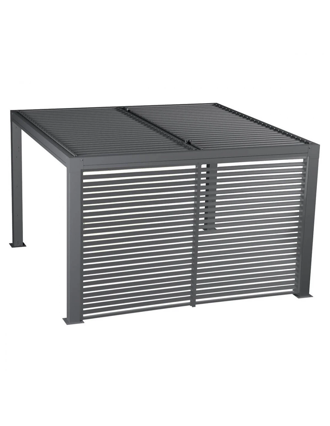 Persienne Pour Un Coté Pour Pergola Bioclimatique Majae