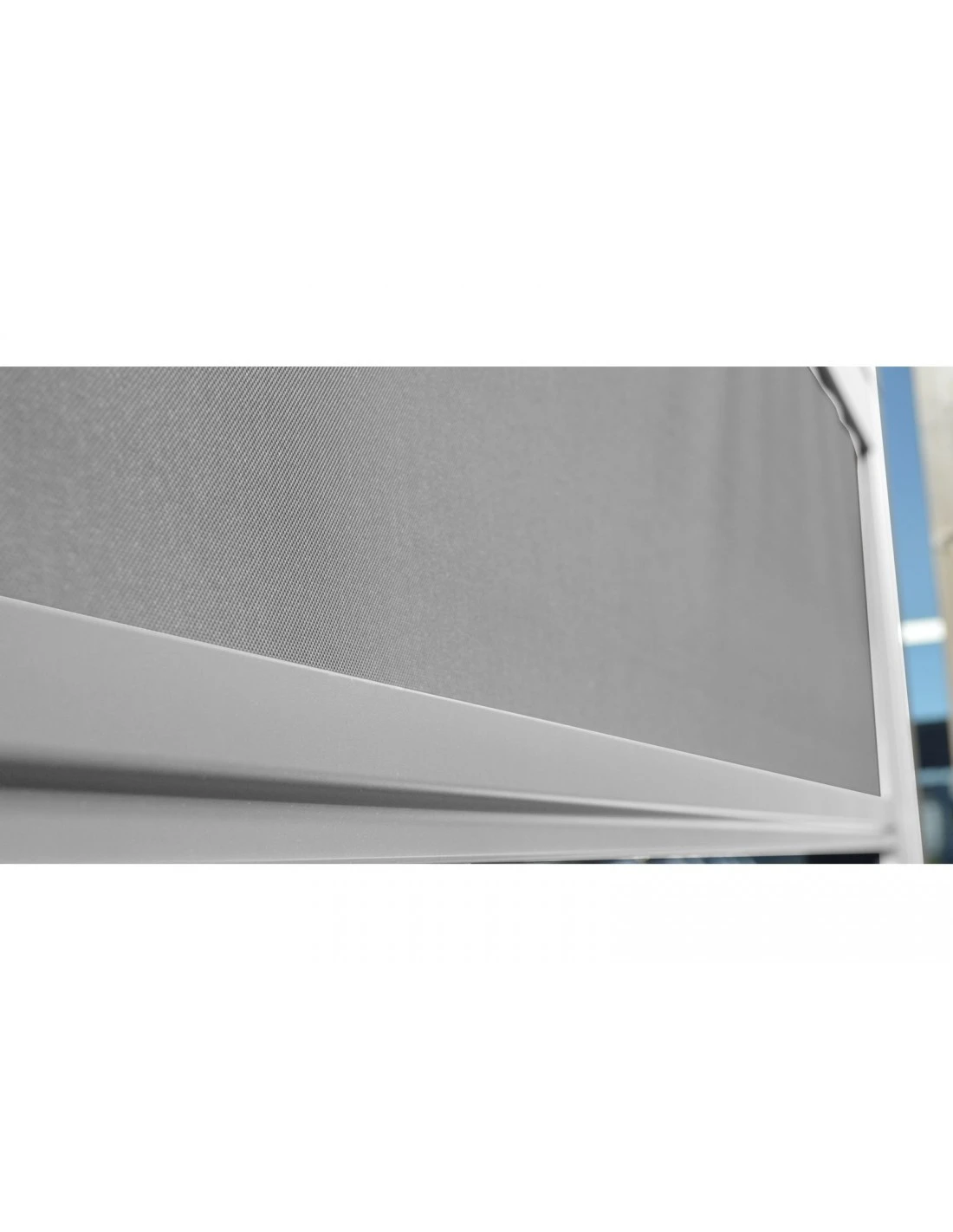 Tonnelle Bioclimatique Zéphir 3x4 M En Aluminium Avec Lames Motorisées - Gris – Image 4