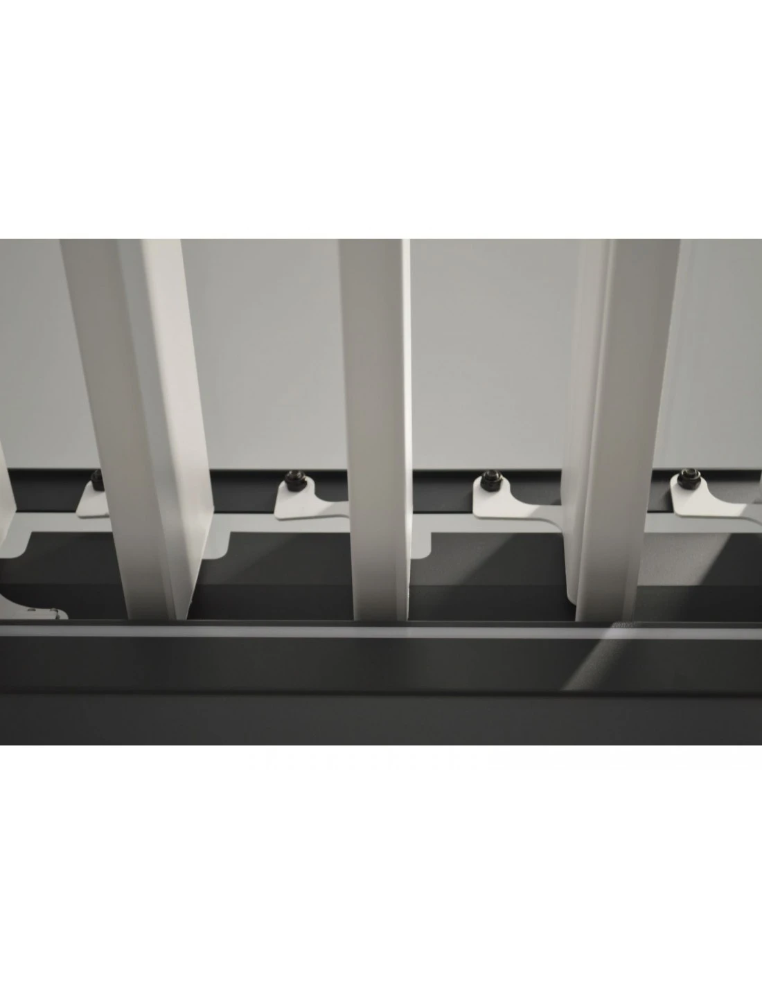 Tonnelle Bioclimatique Zéphir 3x4 M En Aluminium Avec Lames Motorisées - Gris – Image 7