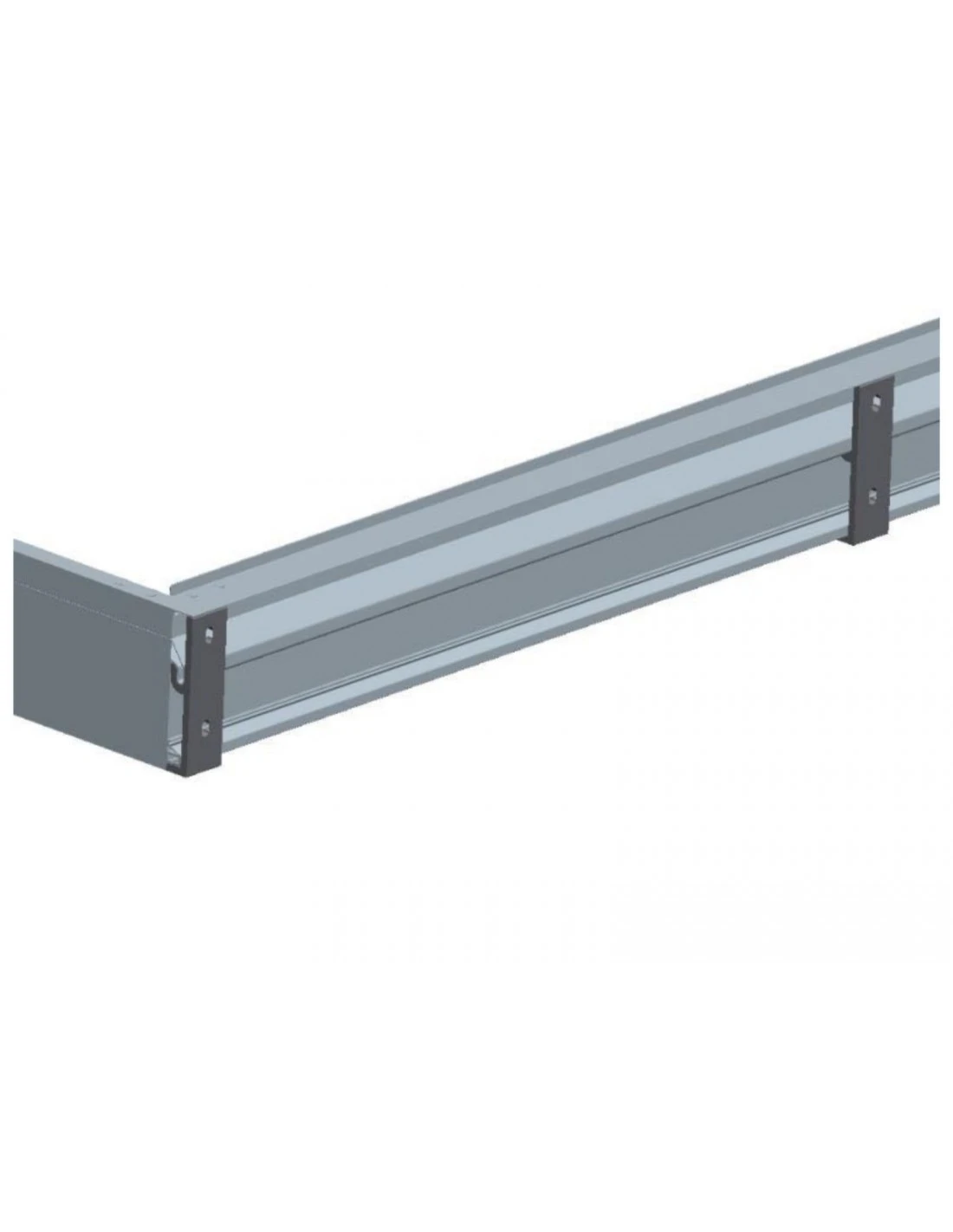 Tonnelle Zéphir Adossée Bioclim 3x4 M Manuel - Grey / Gris – Image 3