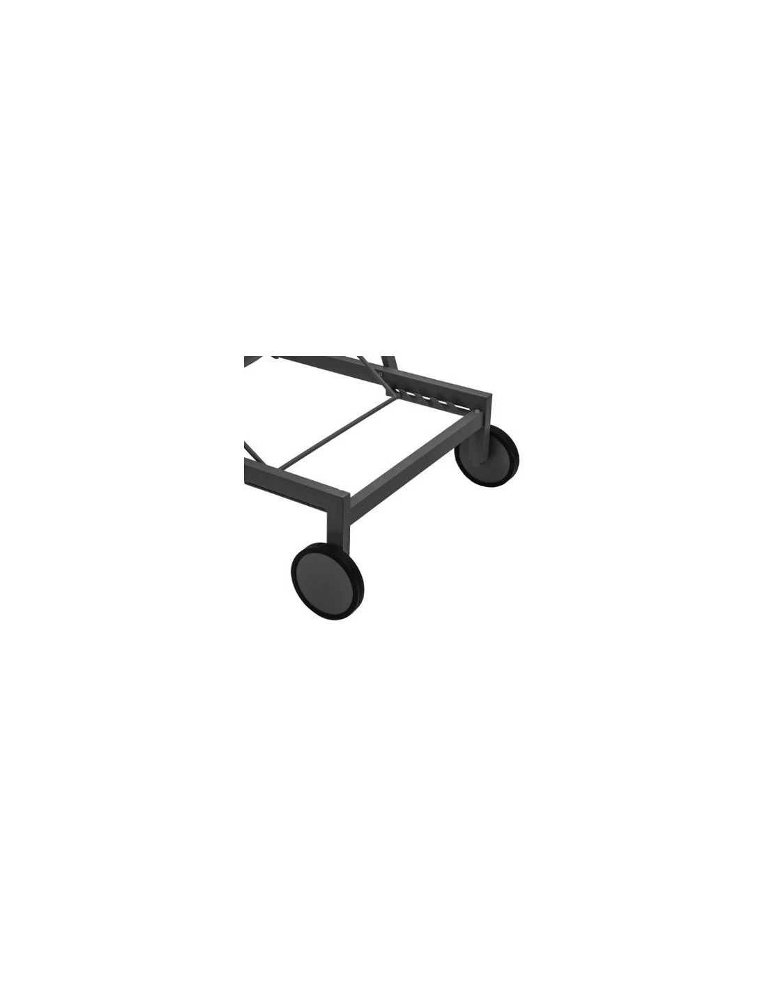 Transat De Jardin Ocala 4 Positions Aluminium Et Texaline - Graphite / Anthracite – Image 5