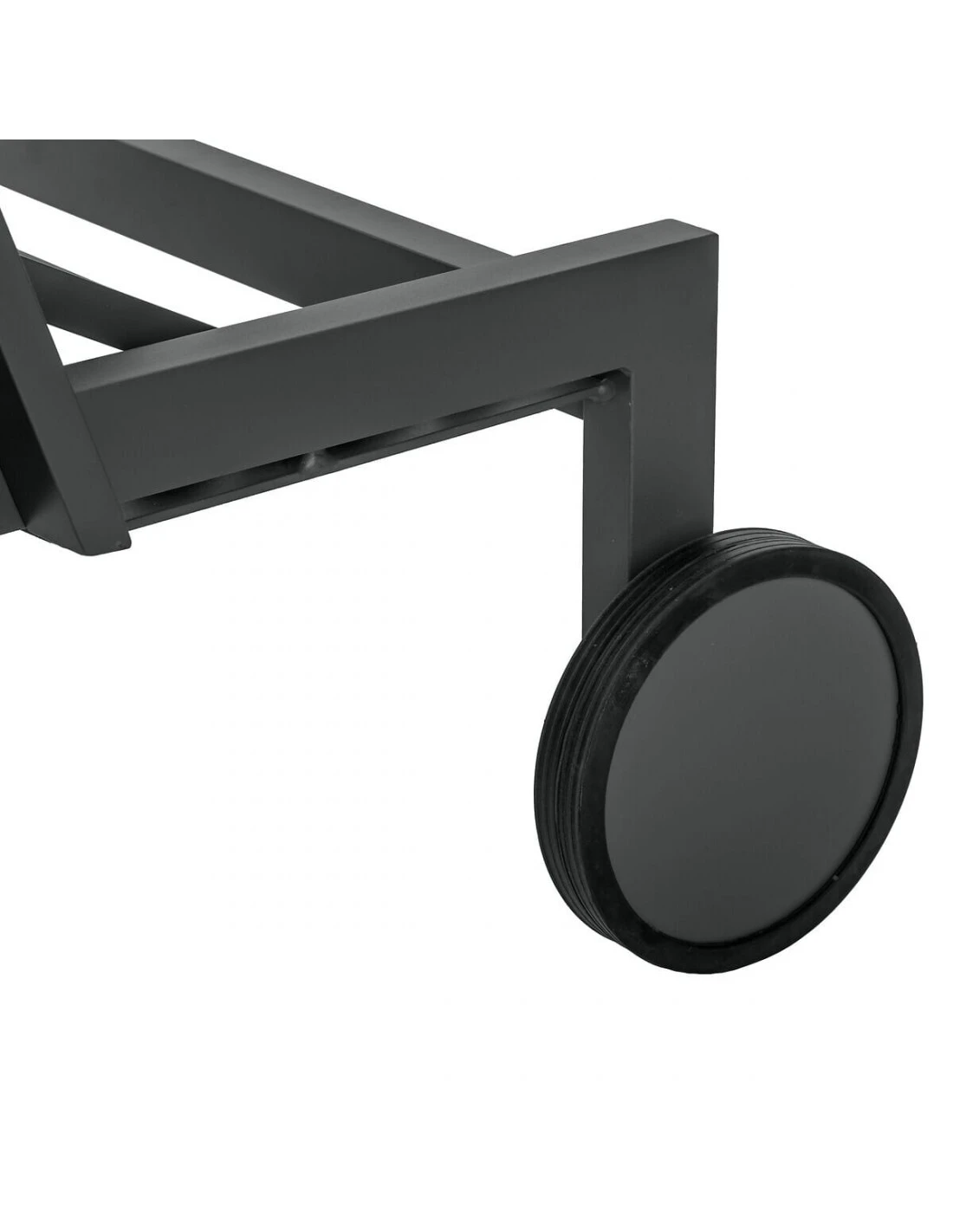 Transat De Jardin Ocala 4 Positions Aluminium Et Texaline - Graphite / Bleu Canard – Image 5